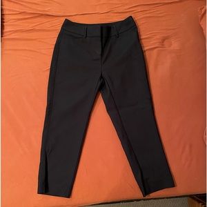 Black straight crop 00P White House black Market LIKE NEW